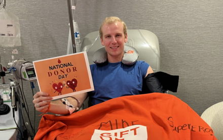 Image for Tau/Florida Alumnus Donates to Save a Man Battling Leukemia